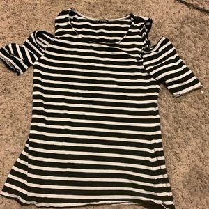 This is a medium girl’s shirt from Express.